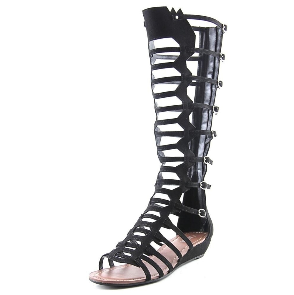 Tall gladiator sandals